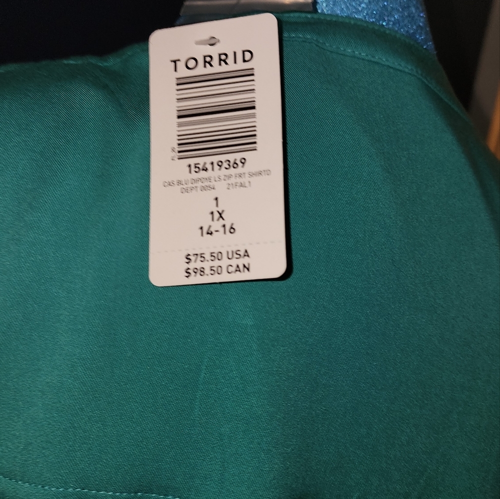 Torrid 3/4 sleeve dress